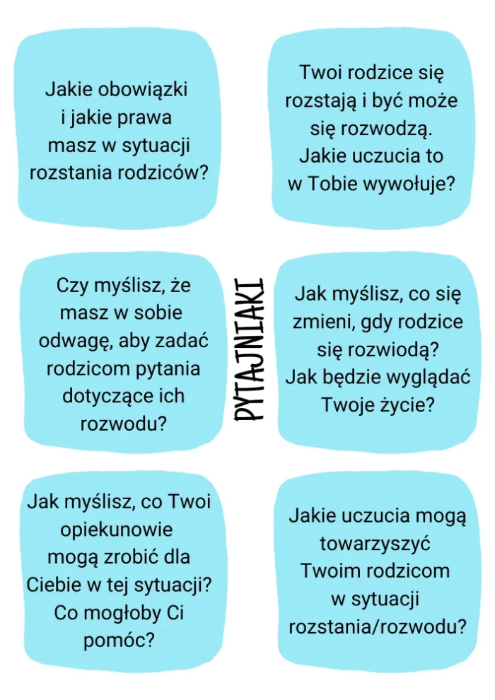 Moje 2 bezpieczne światy – Dziecko a rozwód